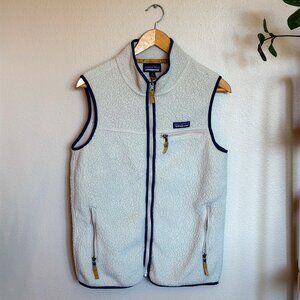 Patagonia Worn Wear Women's Retro Pile Vest - Medium White
